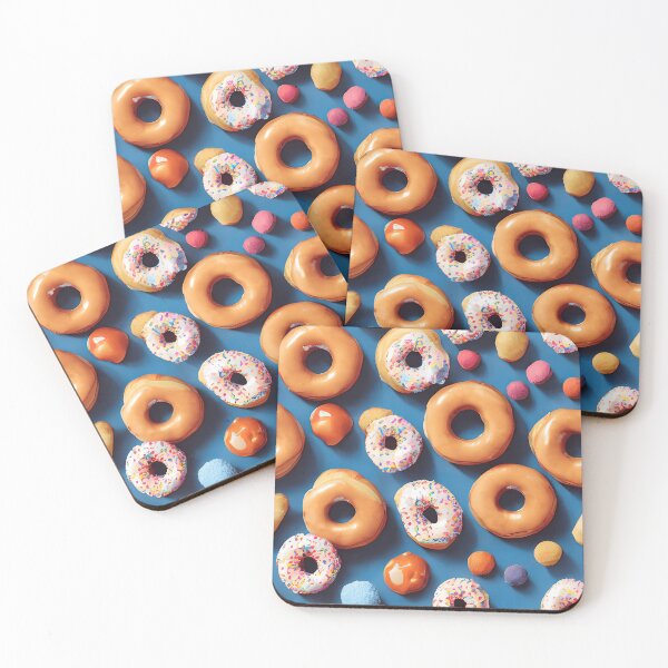Item preview, Donuts seamless pattern No4 designed and sold by angelisart.
