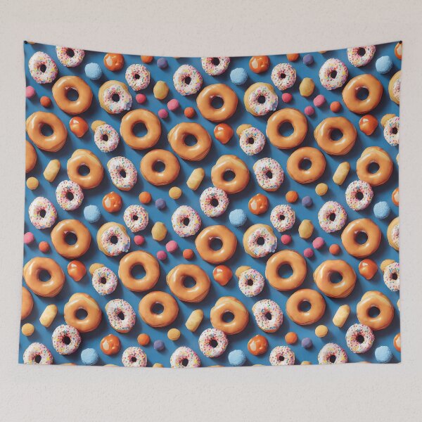 Item preview, Donuts seamless pattern No4 designed and sold by angelisart.