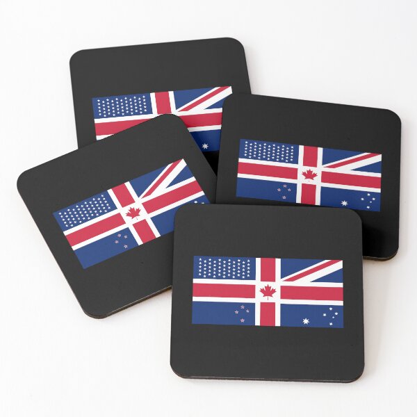 Item preview, FVEY Alliance Flag designed and sold by Forewarned.