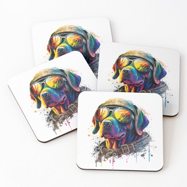 Item preview, Vibrantly Colored Graffiti Labrador Retriever Top Dog Mascot - for Dog Lovers designed and sold by ahmed taha belmekki.