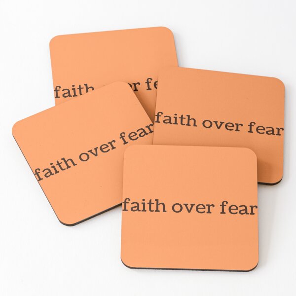 Item preview, faith over fear Art Design designed and sold by Ghanshyam butik.