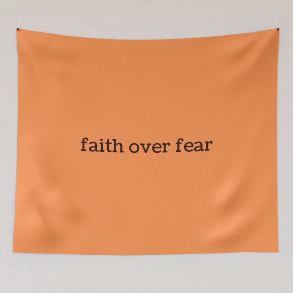 Item preview, faith over fear Art Design designed and sold by Ghanshyam butik.