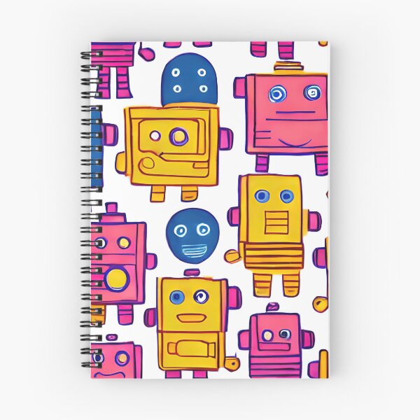 Item preview, Robots seamless pattern No2 designed and sold by angelisart.