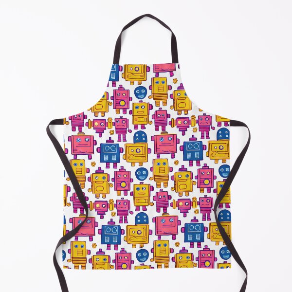 Item preview, Robots seamless pattern No2 designed and sold by angelisart.