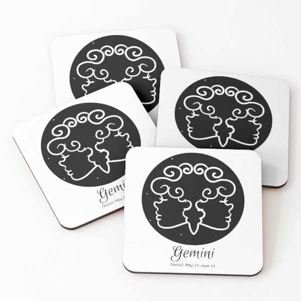 Item preview, Gemini the Twins  Zodiac Symbol designed and sold by crazydotdesigns.