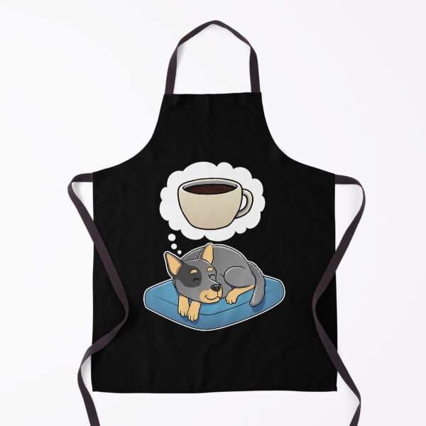 Item preview, Australian Cattle Dog dreaming about Black Coffee designed and sold by DoggieDelights.