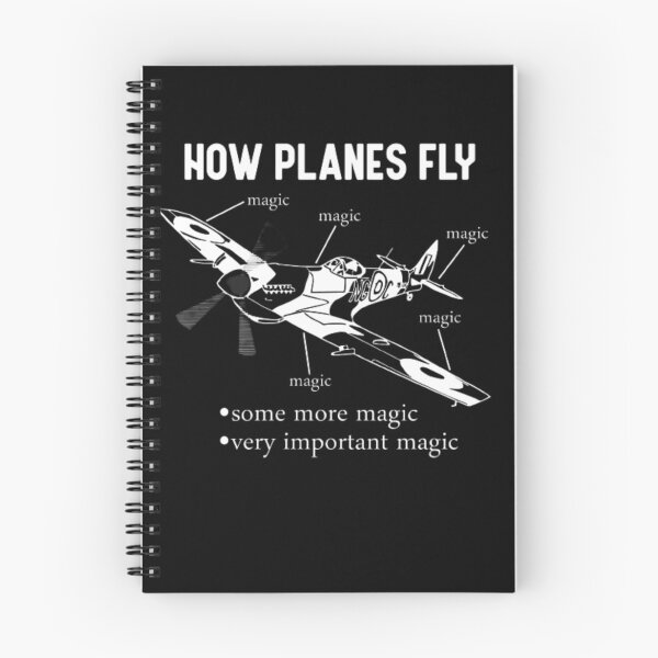 Item preview, How Planes Fly, Airplane Flying Pilot Gift designed and sold by AYACHI90.