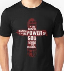 Jesus Christ I Am Not Ashamed Of The Gospel Unisex T-Shirt