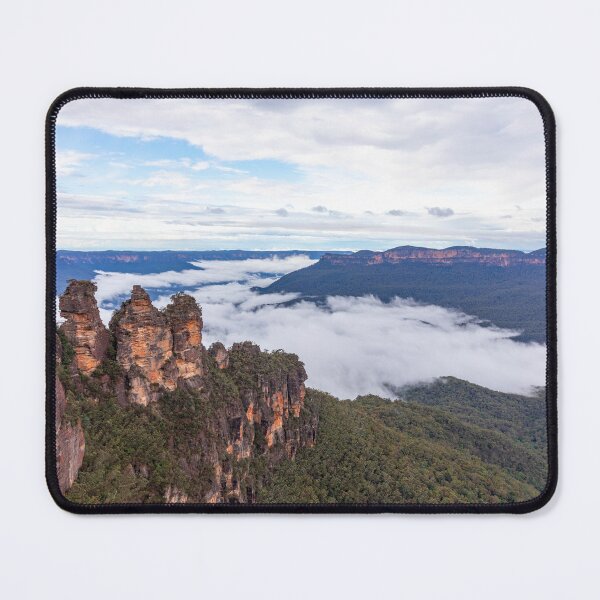 Item preview, Blue Mountains national park and the Three Sisters rock formation designed and sold by Martin Berry Photography.