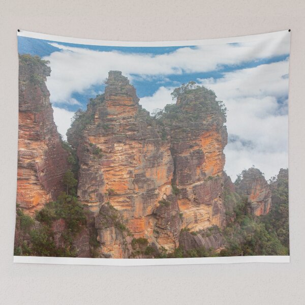 Item preview, Blue Mountains national park and the Three Sisters rock formation designed and sold by Martin Berry Photography.