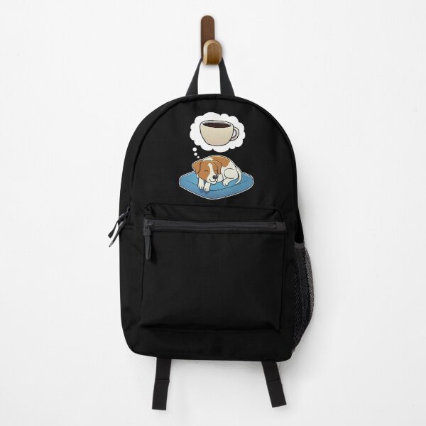 Item preview, Jack Russell Terrier dreaming about Black Coffee designed and sold by DoggieDelights.