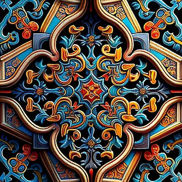 Artwork thumbnail, Unique Chinese Abstract Design Pattern by UltraGraphics