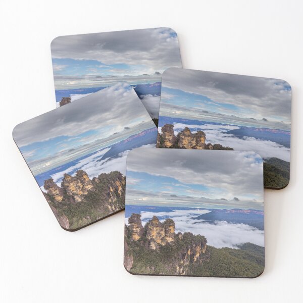 Item preview, Three Sisters and Jamison Valley Blue Mountains  designed and sold by Martin Berry Photography.