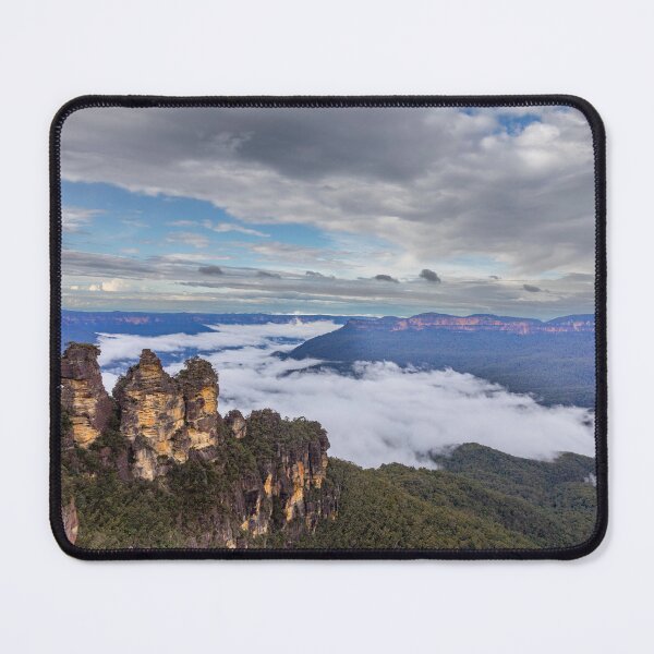 Item preview, Three Sisters and Jamison Valley Blue Mountains designed and sold by Martin Berry Photography.