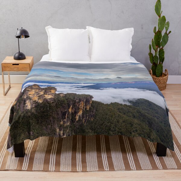 Item preview, Three Sisters and Jamison Valley Blue Mountains  designed and sold by Martin Berry Photography.