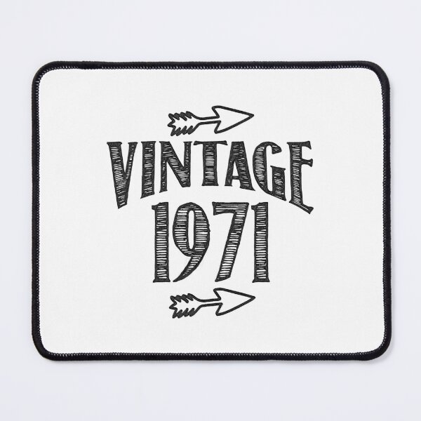 Item preview, Vintage 1971 Funny 52 Years Old Men And Women 52th, Vintage 1971, 52 Years Old Vintage 1971 Limited Edition 52th designed and sold by RedArtsDesign.