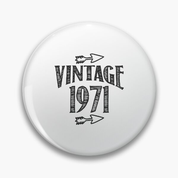 Item preview, Vintage 1971 Funny 52 Years Old Men And Women 52th, Vintage 1971, 52 Years Old Vintage 1971 Limited Edition 52th designed and sold by RedArtsDesign.