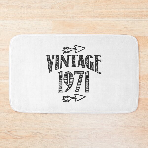 Item preview, Vintage 1971 Funny 52 Years Old Men And Women 52th, Vintage 1971, 52 Years Old Vintage 1971 Limited Edition 52th designed and sold by RedArtsDesign.