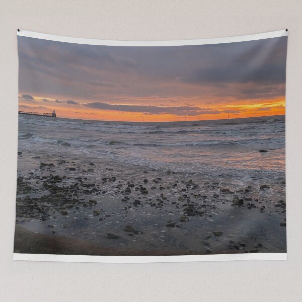 Item preview, January sunrise over the North Sea designed and sold by Violaman.