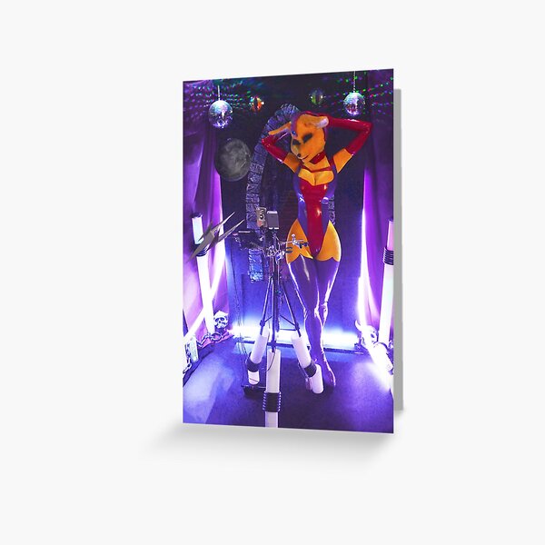 Fara: Showtime fancy limited 8x12 card only Greeting Card