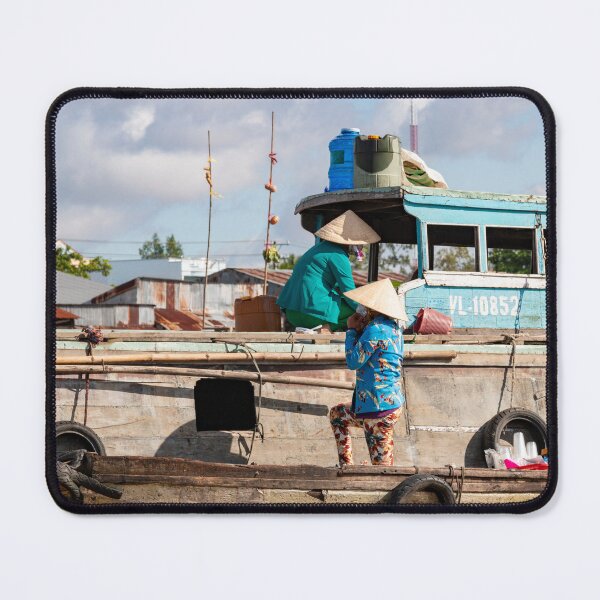 Item preview, Food market mekong river in Vietnam designed and sold by Martin Berry Photography.