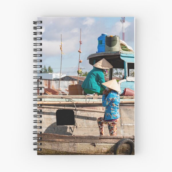 Item preview, Food market mekong river in Vietnam designed and sold by Martin Berry Photography.