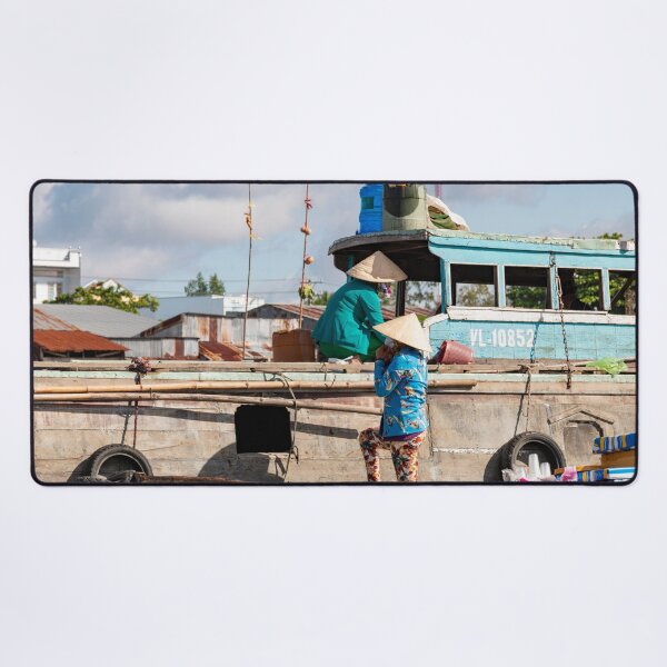 Item preview, Food market mekong river in Vietnam designed and sold by Martin Berry Photography.
