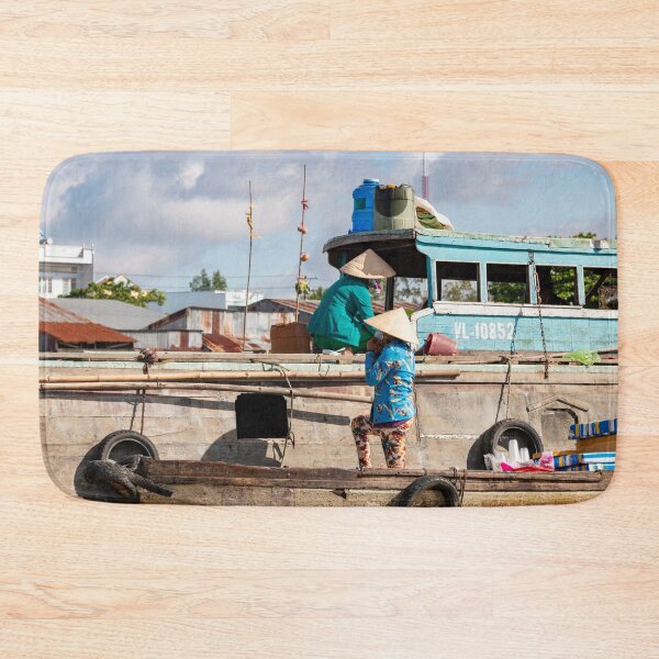 Item preview, Food market mekong river in Vietnam designed and sold by Martin Berry Photography.