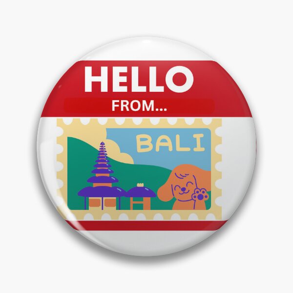 Item preview, Hello from Bali Indonesia designed and sold by shopitravel.