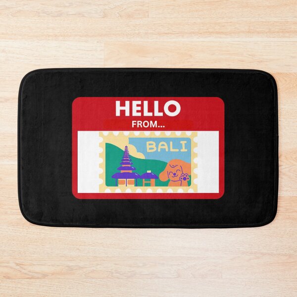 Item preview, Hello from Bali Indonesia designed and sold by shopitravel.