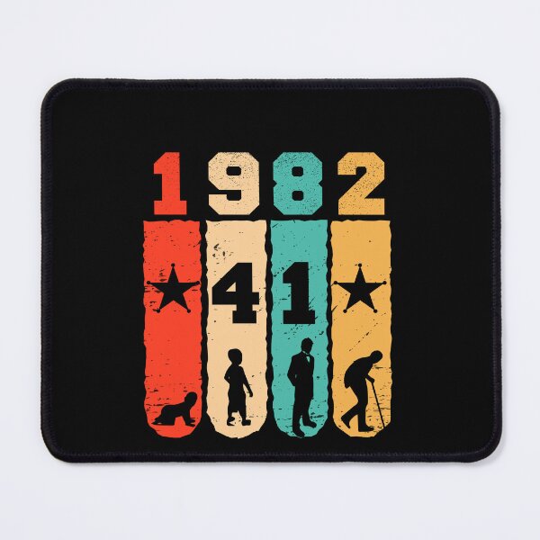 Item preview, Vintage 1982, 41th Birthday Gift designed and sold by ahmedbakkali.