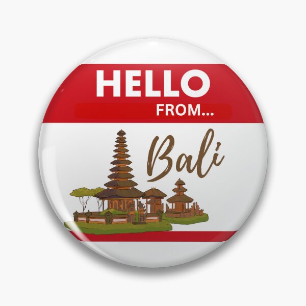 Item preview,  Hello from Bali Indonesia 03 designed and sold by shopitravel.