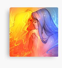 Sol y Luna Canvas Print