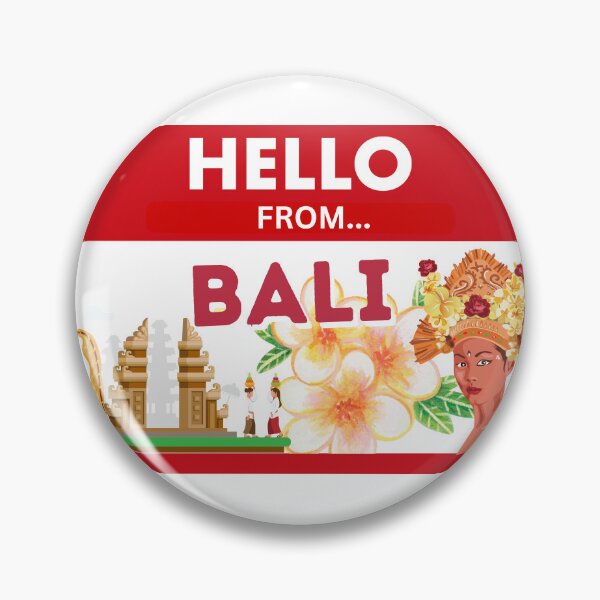 Item preview, Hello from Bali Indonesia 04 designed and sold by shopitravel.