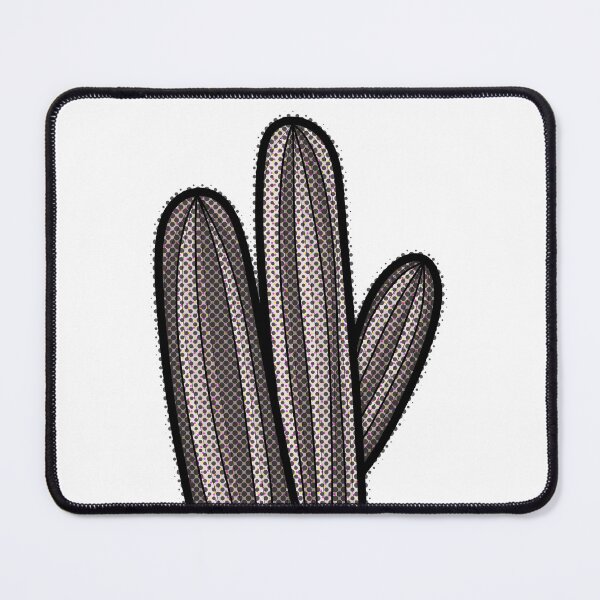 Item preview, Halftone Grey Cactus designed and sold by thelittleforest.