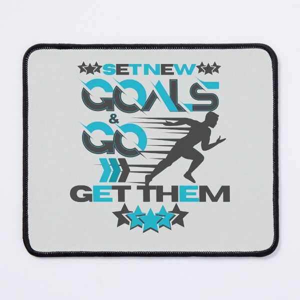 Item preview, Set New Goals And Go Get Them. designed and sold by EmmaBazz.