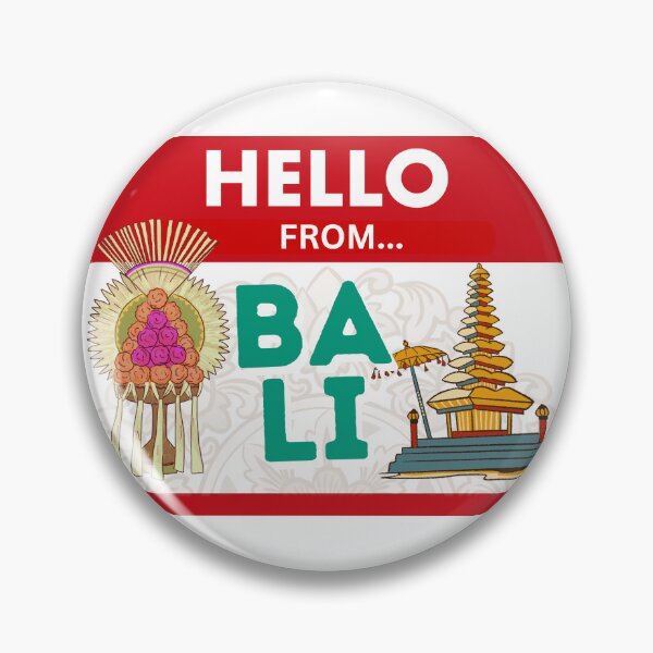 Item preview, Hello from Bali Indonesia 05 designed and sold by shopitravel.