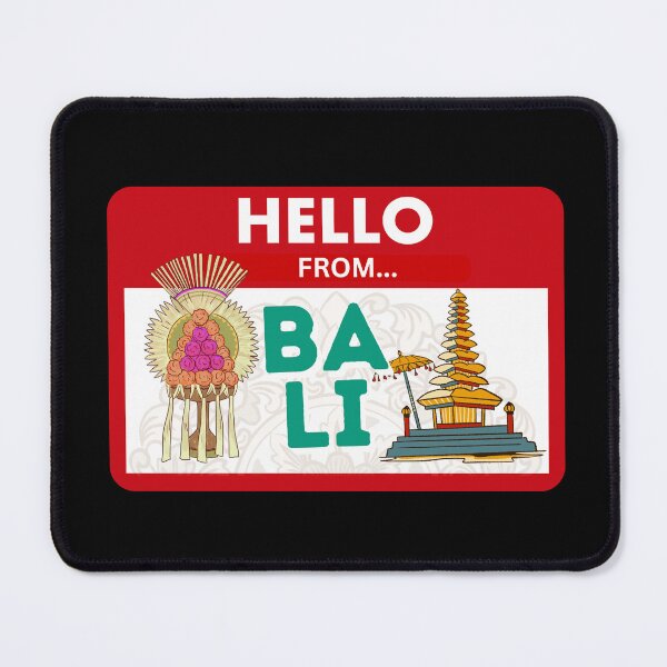 Item preview, Hello from Bali Indonesia 05 designed and sold by shopitravel.