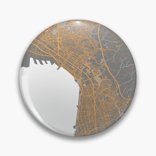 Item preview, Thessaloniki City Map of Greece - Bauhaus designed and sold by deMAP.