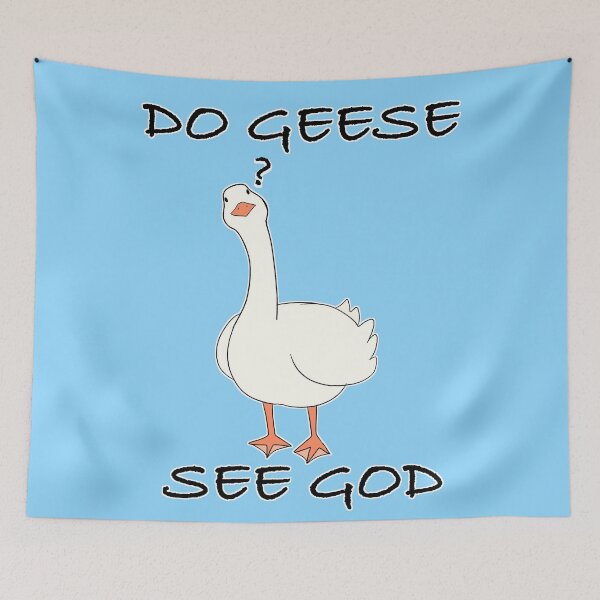 Item preview, Do geese see god palindrome designed and sold by FroggyInk.