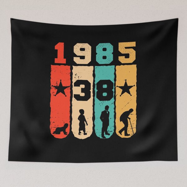 Item preview,  Vintage 1985, 38th Birthday Gift designed and sold by ahmedbakkali.