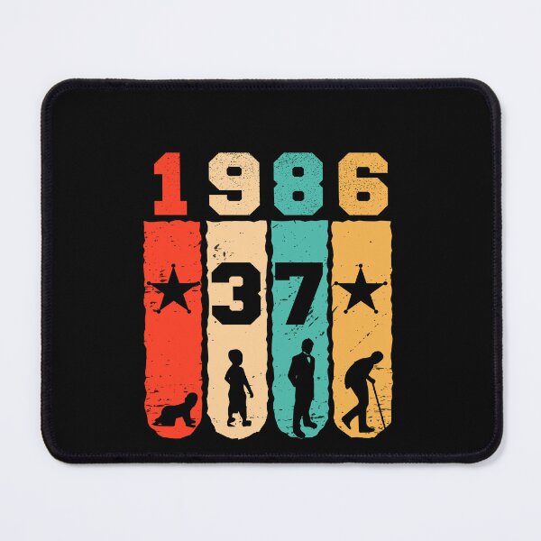Item preview, Vintage 1986, 37th Birthday Gift designed and sold by ahmedbakkali.