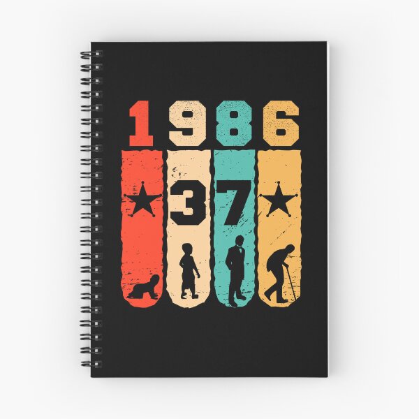 Item preview, Vintage 1986, 37th Birthday Gift designed and sold by ahmedbakkali.