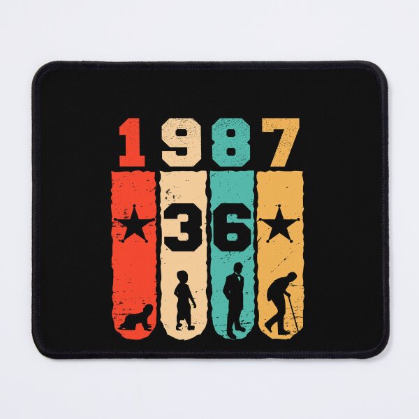 Item preview, Vintage 1987, 36th Birthday Gift designed and sold by ahmedbakkali.