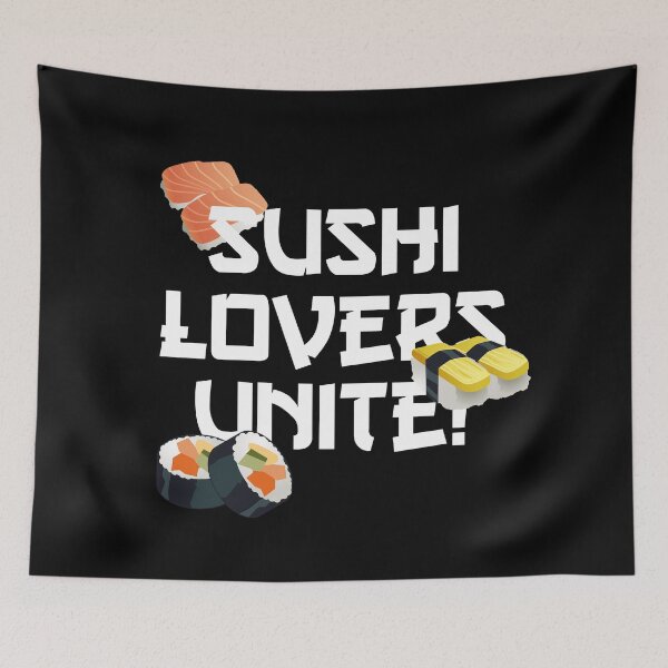 Item preview, For sushi lovers unite designed and sold by AsKartongs.