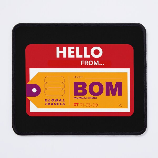 Item preview, Hello from Mumbai Bombay India designed and sold by shopitravel.