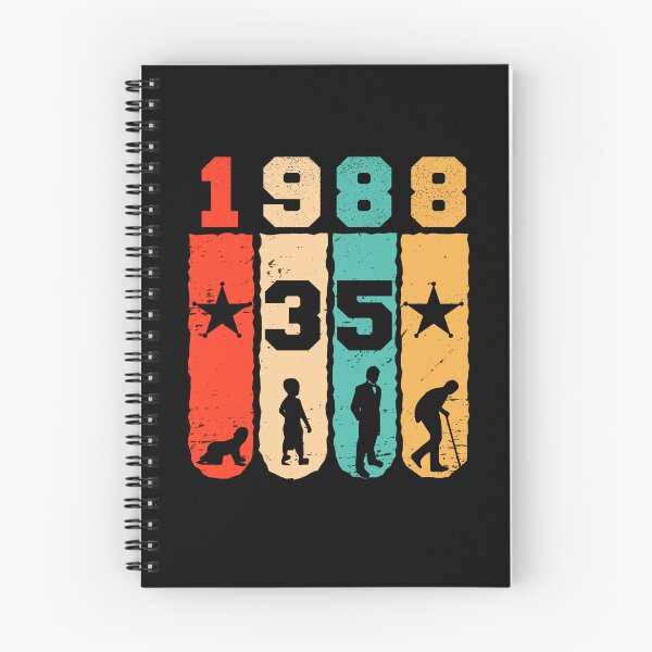 Item preview, Vintage 1988, 35th Birthday Gift designed and sold by ahmedbakkali.