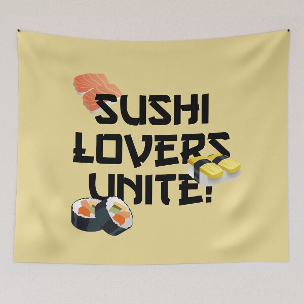 Item preview,  For sushi lovers Unite designed and sold by AsKartongs.