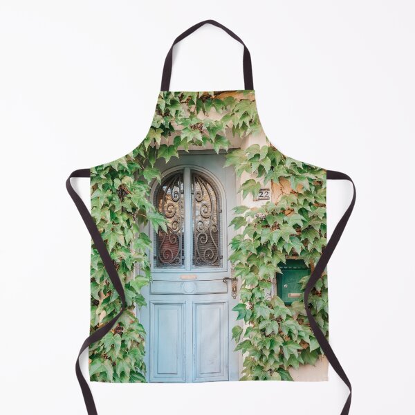 Item preview, Blue Front Door In Antibes, Travel Photography France, French Riviera Pastel Tones, Urban City Turquoise Boho Print designed and sold by radub85.