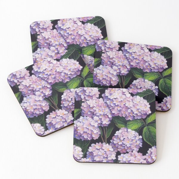 Item preview, Springtime hydrangeas designed and sold by peggieprints.